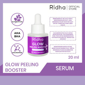 RIDHA Glow Peeling Booster with Glycolic Acid - 20ml
