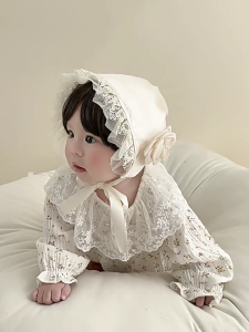 Mềm mại & thoải mái mũ bé sơ sinh thoáng khí mũ vải với điều chỉnh dây đeo thời trang Mũ trẻ em thoải mái mặc hat