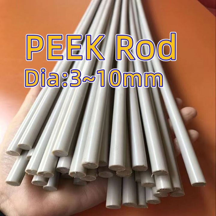 Asta In PEEK Diametro 10mm - Barra In Polietereterchetone Lunghezza 50 Cm - Foto 10