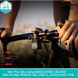 Đèn Pha Siêu Sáng Xe Đạp MAGICSHINE CBL1600 – 1600 Lumens Pin 4000mAh USB-C