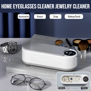 Home Eyeglasses Cleaner Jewelry Cleaner Multifunctional Ultrasonic Cleaner Vibration Wash Cleaner Washing Jewelry Glasses Watch Washing Ring