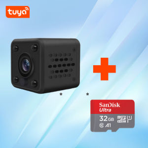 tuya กล้องขนาดมินิเล็กกว่าฝ่ามือแต่มากความสามารถใช้งานง่ายพกพาสะดวกตรวจจับความเคลื่อนไหวอัตโนมัติ CM-M01