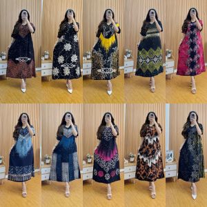 Daster Twill Busui Rampel Jumbo Daster Murah Kekinian Bisa COD Bayar Di Tempat