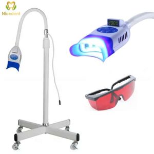 10 led Light Dental teeth whitening lamp Bleaching machine with stand