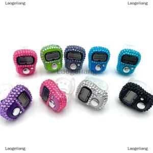 [COD] Laogeliang เครื่องนับนิ้วอิเล็กทรอนิกส์แบบแหวนนิ้วแบบกดหน้าจอดิจิตอลแบบพกพารีเซ็ตได้เคาน์เตอร์กอล์ฟอุปกรณ์เสริมการอธิษฐาน