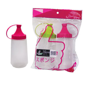 AppleLady 380ML Squeeze Bottle 2 in 1 combo set/ Sos Bottle/ Botol sos/ Chili Sauce Bottle/ Sauce Container/ Sauce Bottle/ Kitchen Utensils/ Condiments Dressings