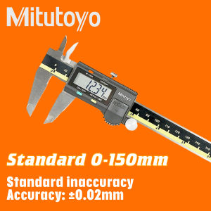 Mitutoyo Electronic digital Caliper Stainless Steel Vernier Caliper 150mm 200mm 300mm LCD Caliper Measuring Tools Gauge Instrument