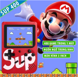 Máy Chơi Game Cầm Tay SUP - 400 Trò Chơi Thần Thánh Kết Nối Tivi Hỗ Trợ Cho 2 Người Chơi Thiết Kế Nhỏ Gọn Tiện Lợi - Máy Chơi Gamer Mini - Máy Chơi Gane - Máy Chơi Gamer 4 Nút
