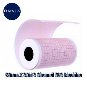 Kertas ekg / 63 x 30m / 63mm x 30m / kertas ekg fukuda roll / kertas ekg fukuda / fukuda / ximura