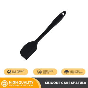 4pcs Rubber Spatula Cookie Pastry Scraper Spoon Mixer Butter Baking Heat-Resistant Silicone Tools
