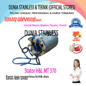 Stator H&L MT 370 gerinda bor tangan
