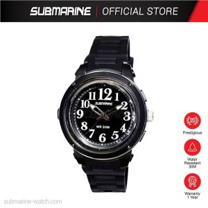 SUBMARINE Ladies Watch Kids Student Watch Waterproof Sports Watch Fashion Quartz Analog Watch Jam Tangan Budak Perempuan TP-2140-L-PS