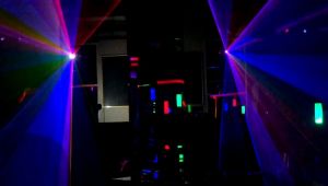 Laser show 1 watt fullcolor Lampu Laser Panggung