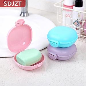 [COD] SDJZT กล่องใส่จานสำหรับใช้ในห้องน้ำกล่องสบู่ที่ใส่จานขณะอาบน้ำขณะเดินทางไกลสำหรับใช้ในบ้าน
