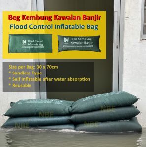 Sandless Flood Control Barrier Bag Reusebale Expansion Inflatable