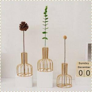 Decorative Vases Unique Art Style Flowerpot Coffee Table Fashion Visual Effects Stability