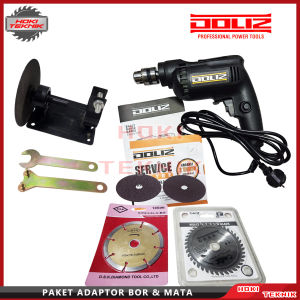 Mesin Bor 10 mm Listrik Doliz BA652 Variable Speed