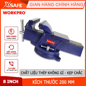 Êtô bệ khớp xoay Workpro 8 inch 200mm - WP233008
