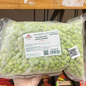 Date 06/28 Hỏa tốc HCM Đậu nành Nhật luộc Hosheki Edamame gói 1KG