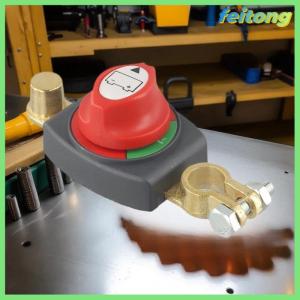 【feitong】🚕🚕【HOT SALE】 12-48VBattery สวิตซ์ตัดการเชื่อมต่อลบ ปิด isolator ตัดหลัก isolator ชิ้นส่วนเบรกเกอร์วงจรสำหรับรถยนต์ RVs เรือ