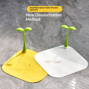 QIHUISHI Nắp cống silicon hiện đại với thiết kế mầm đậu để ngăn mùi và chống tắc nghẽn trong phòng tắm và nhà bếp