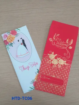 Combo 10 thiệp cưới rẻ đẹp - chất lượng