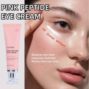 Eye cream Pink Peptide Eye Serum 30ML Lifting Eye Cream - for Dark Eye Circles Puffy Eyes and Fine Lines 粉红肽眼部精华