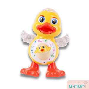 Anuri Dancing Duck Light and Sound Duck, Duck Toy with Light and Sound, Cute Dancing Duck, Dancing Duck Toy for Kids