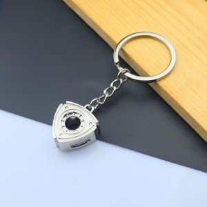 Car Parts Keychain Set | 3D Wheel/Brake/Shock Absorber Metal Key Ring