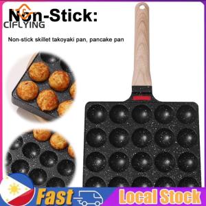 【Arrive In 1-3 Days】 Nonstick Takoyaki Maker 20 Compartment Holes Octopuses Meat Balls Takoyaki Grill Pan Plate Octopus Ball Baking Tray