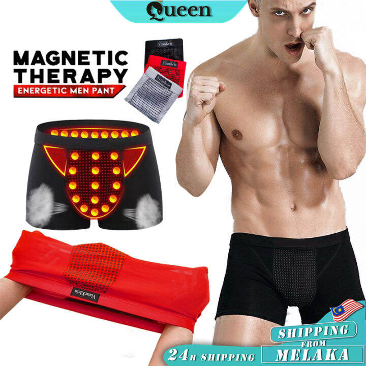 READY STOCK Seluar Dalam Lelaki Magnetic Men Boxer Briefs Therapy