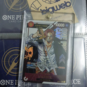 Thẻ One Piece Card Flagship Top Promo OP01-120 Shanks Good Serial Japanese bandai 1459 n33 1-28