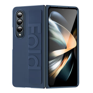 For Samsung Z Fold 5 6 7 8 Case Elastic Wrist Strap Ultra Thin Hard Stand Holder Cover Cases for Samsung Galaxy Z Fold 8 Ultra