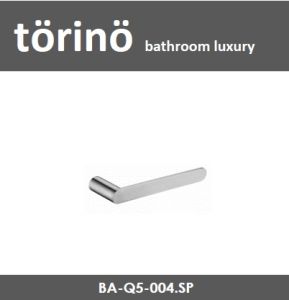 torino Premium Bathroom Accessories Stainless Steel 304 Towel Ring Holder Q5 Series Rak Tuala 毛巾环