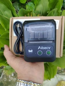 Máy in hoá đơn Mobile Printer Aibecy - Máy in nhiệt bluetooth