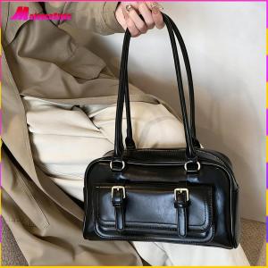 【HOT】 กระเป๋าสะพายไหล่ทรงสี่เหลี่ยม PU Pillow สำหรับผู้หญิงในฤดูหนาวและฤดูใบไม้ร่วง ดีไซน์วินเทจสำหรับทำงานและเดินทาง