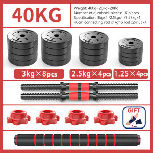 【COD】Dumbbell Set 5KG/10KG/15KG/20KG/30KG/40KG/50KG Fitness Equipment Dumbbell Set Integrated Dumbbell Mens Dumbbell Set Fitness Equipment Barbell Set Dumbbell Set Mens Fitness Equipment Multiple Weight Options Special Fitness Equipment Dumbbel