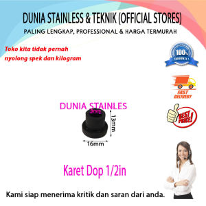 Karet Dop 1/2"