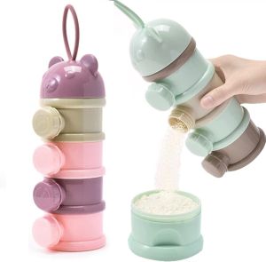2 PCS Milk Powder PotsCandy Storage TankFormula Dispenser Portable Milk Powder Formula Dispenser Container Pot Milk Cans Snack Storage for Travel
