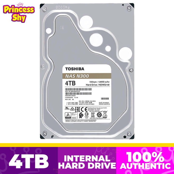 Toshiba N300 4TB NAS Hard Drive Network Attached Storage Lazada PH