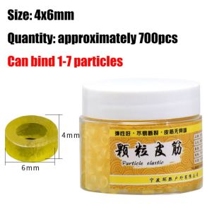 BLACKON 5000pcs Nguyên liệu thô Latex Dây đeo Mồi câu cá bằng cao su Đàn hồi Cao su Dây thun mồi giun máu Mồi giun nhân tạo Đỏ Mồi câu giun máu