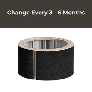 PetSnowy Smart Pet Air Purifier | TiO₂ + UVC Odor Removal + H13 HEPA Filter for Pet Dander Hair & Odor | Smart Air Quality Monitoring + 1-Year SG Warranty