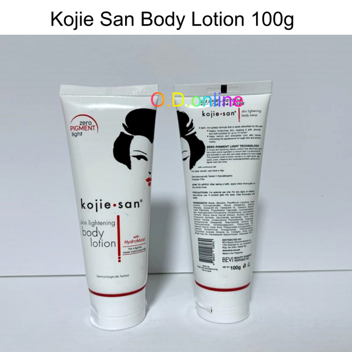 Kojie san skin lightening body lotion with HydroMoist Lazada Singapore