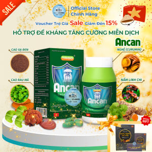 [NSF1111 Giảm 111K] Hộp 60 Viên Uống Tăng Cường Đề Kháng Miễn Dịch Ancan - Chính Hãng Việt Nam