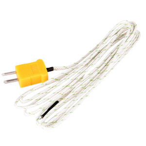 Mongin เซ็นเซอร์โพรบเทอร์โมคัปเปิลประเภท K 1M/2m/3M สำหรับเครื่องวัดอุณหภูมิแบบดิจิตอล