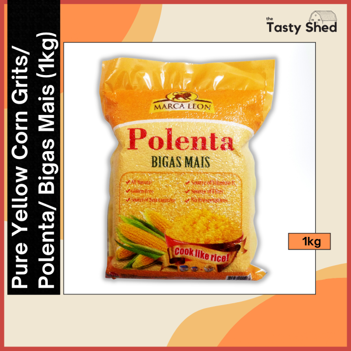 Pure Yellow Corn Grits/ Polenta/ Bigas Mais (1kg) Lazada PH