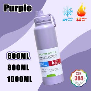 【BUY 1 TAKE 1】HILEE 600/800/1000ML Tumbler Hot and Cold Stainless Steel Thermos Flask 304 Double Wall Vacuum Flask