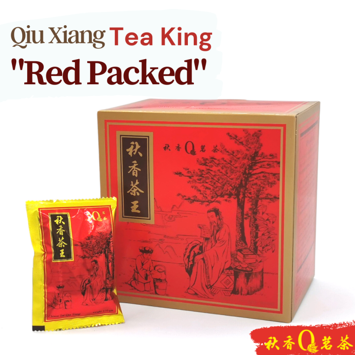 秋香茶王红庄 Qiu Xiang Tea King "Red Pack"【36 Packs x 10g】【乌龙茶 Oolong tea
