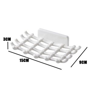 Drain Soap Holder Bathroom Rack Multifunctional Bathroom Kitchen Accessories Wall Mounted Bathroom Soap Box Holder