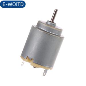 E-WOITD  RA140-12240 Mini 21Mm Vòng Động Cơ Điện DC 6V 9V 12V Nhỏ R140 Kim Loại Quý Động Cơ Bàn Chải RC Đồ Chơi Xe Hơi